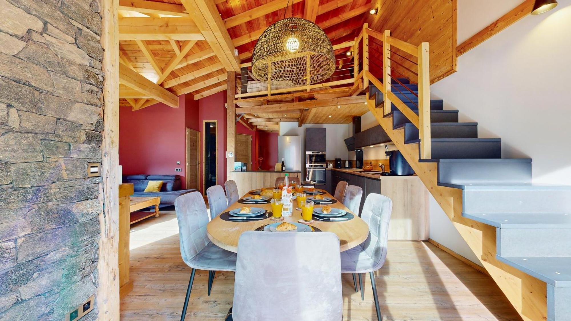 Chalet Grand Croix - Haut Standing - 8, 10 Pers Lanslebourg-Mont-Cenis Exterior photo